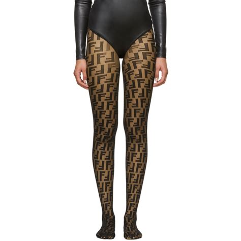 fendi women tights|Fendi sheer tights.